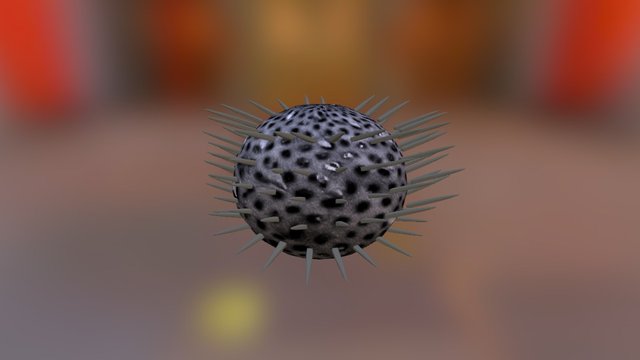 Puffer lamp 3D Model