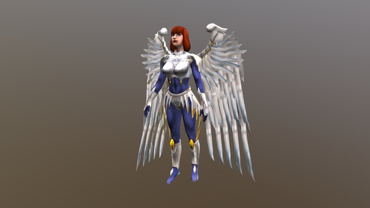Guardian Angel 3D Model