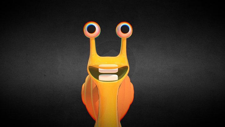 Zephyr Snail - Buggy Huggy Banban 2 3D Model