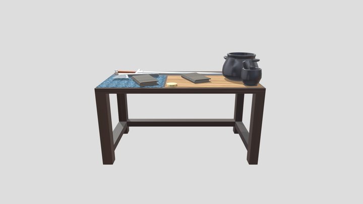 Potion/Enchantment Table 3D Model