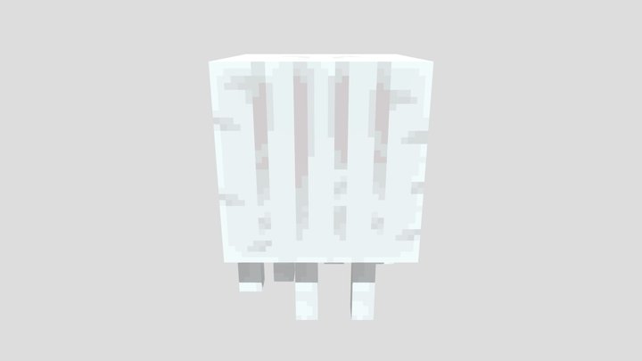 Happy Ghast 3D Model