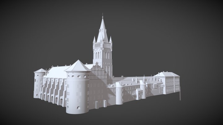 Königsberg Castle 3D Model