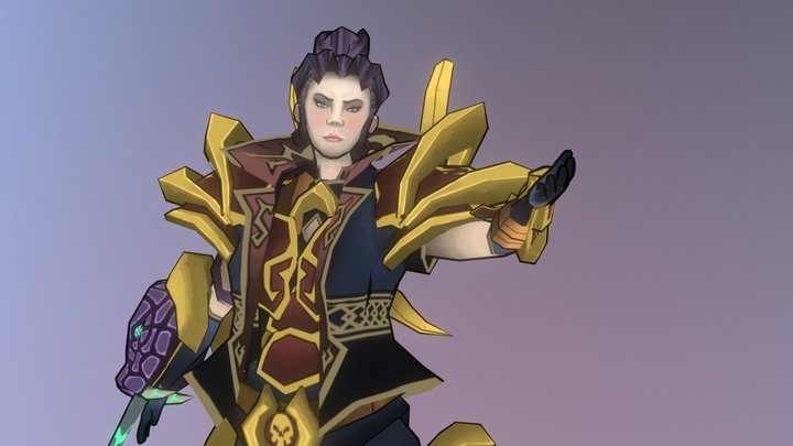 Death Adder A'malia 3D Model