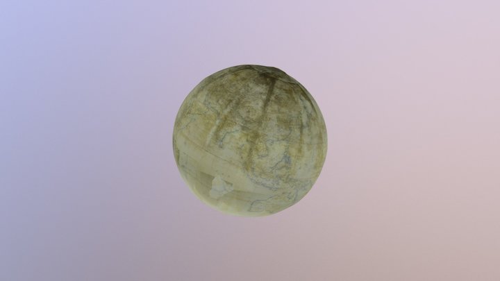 Globe Pouillon 3D Model