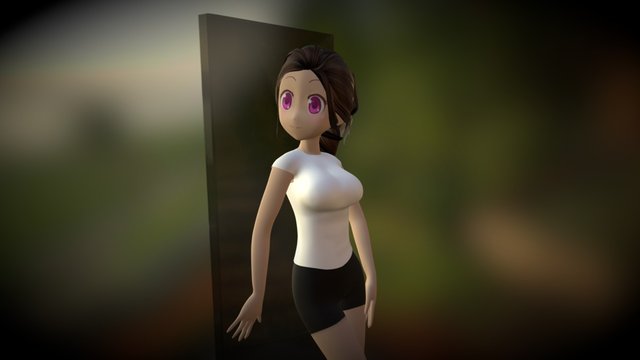 Lina Character for Animation 3D Model