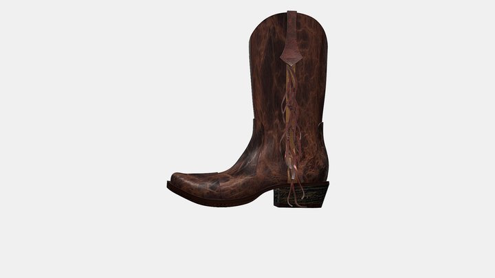 BOTA JUSTIN 3D Model