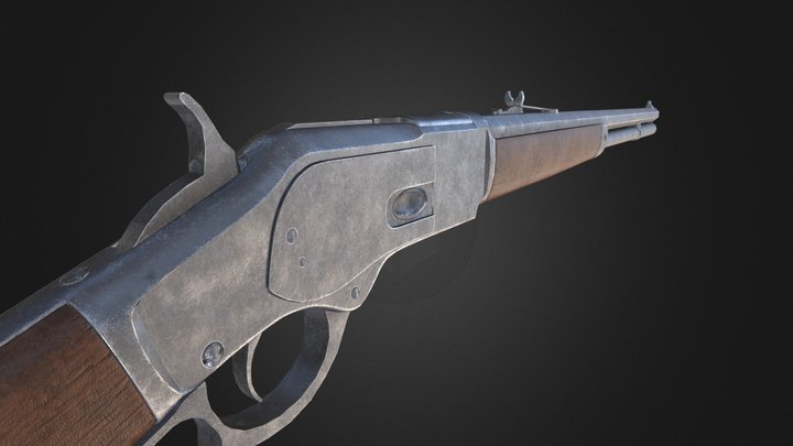 Winchester 1873 3D Model