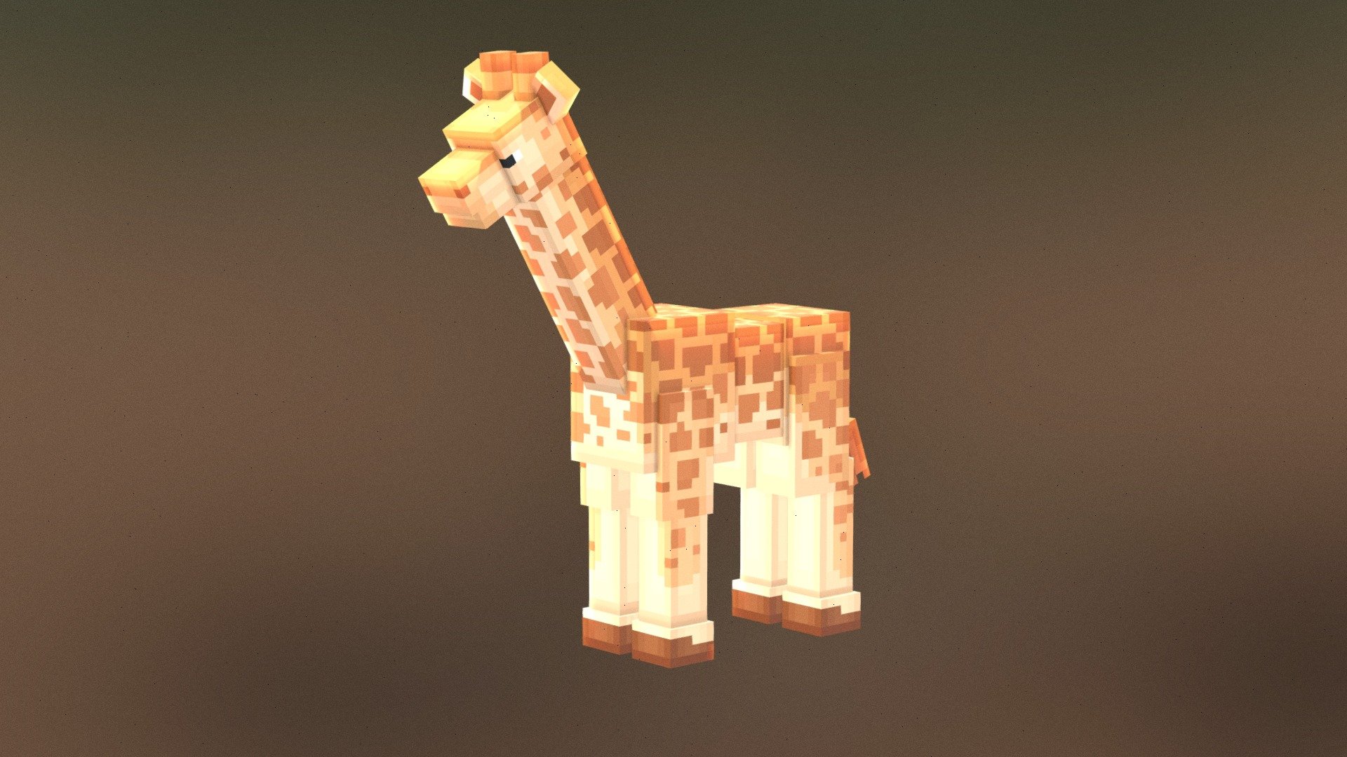 Giraffe - Custom Minecraft Model - 3D model by jessdragon12 [b54f198 ...