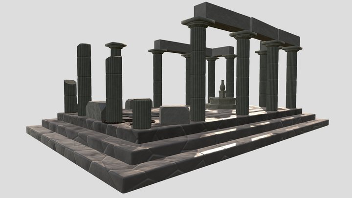Temple of Ikov Reimagined 3D Model