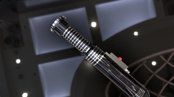 light saber(darth topoy) 3D Model