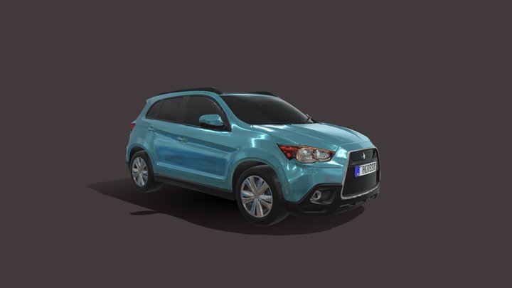 Mitsubishi ASX 2011 – Modelo 3D gratuito STL