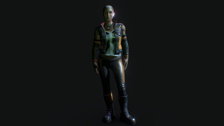 Cyber Light 3D Model