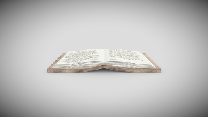 Desk Notebook Updated 3D Model