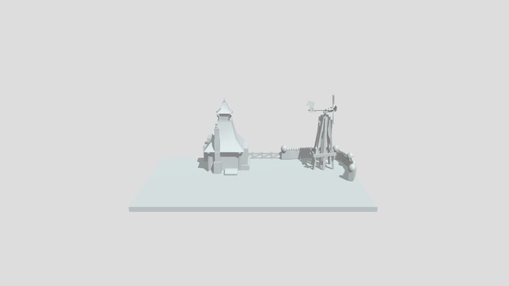 Guilneas Terrain 3D Model