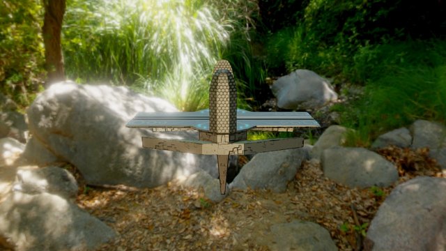 Sci-Fi Bridge A 3D Model