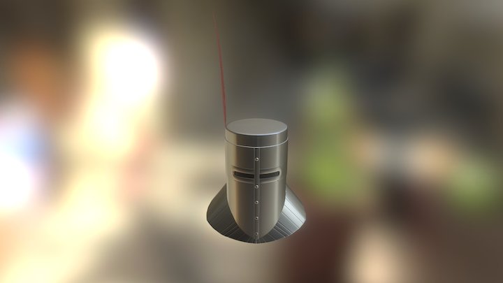 Solaire's Helmet 3D Model