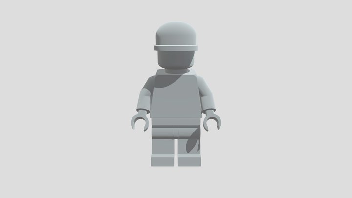 Minifig from Blender 3D Model