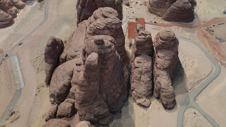 AL ULA MOUNTAIN 3D MODEL 3D Model