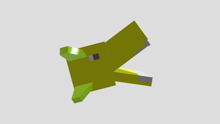 The Funny 500 Ankylosaurus 3D Model