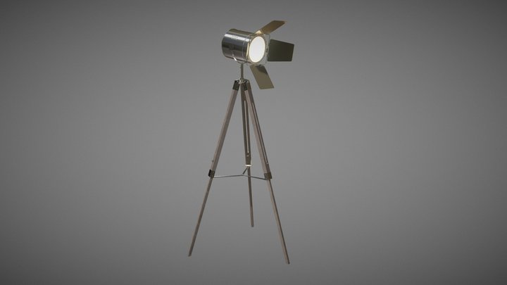 MESH Lamp Adhil 3D Model