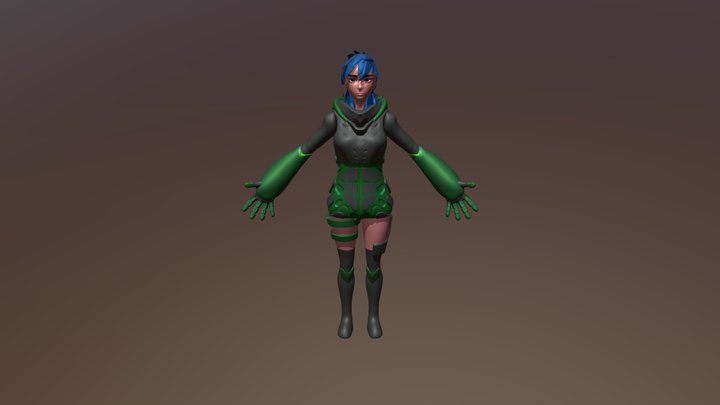 Lia Prototype 3D Model