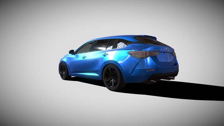 202X Nissan Sentra Estate 3D Model