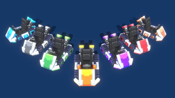 Drift Karts 3D Model