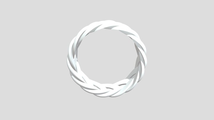 Celtic Ornament ring 3D Model