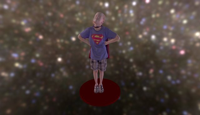 Myron K._Superman 3D Model