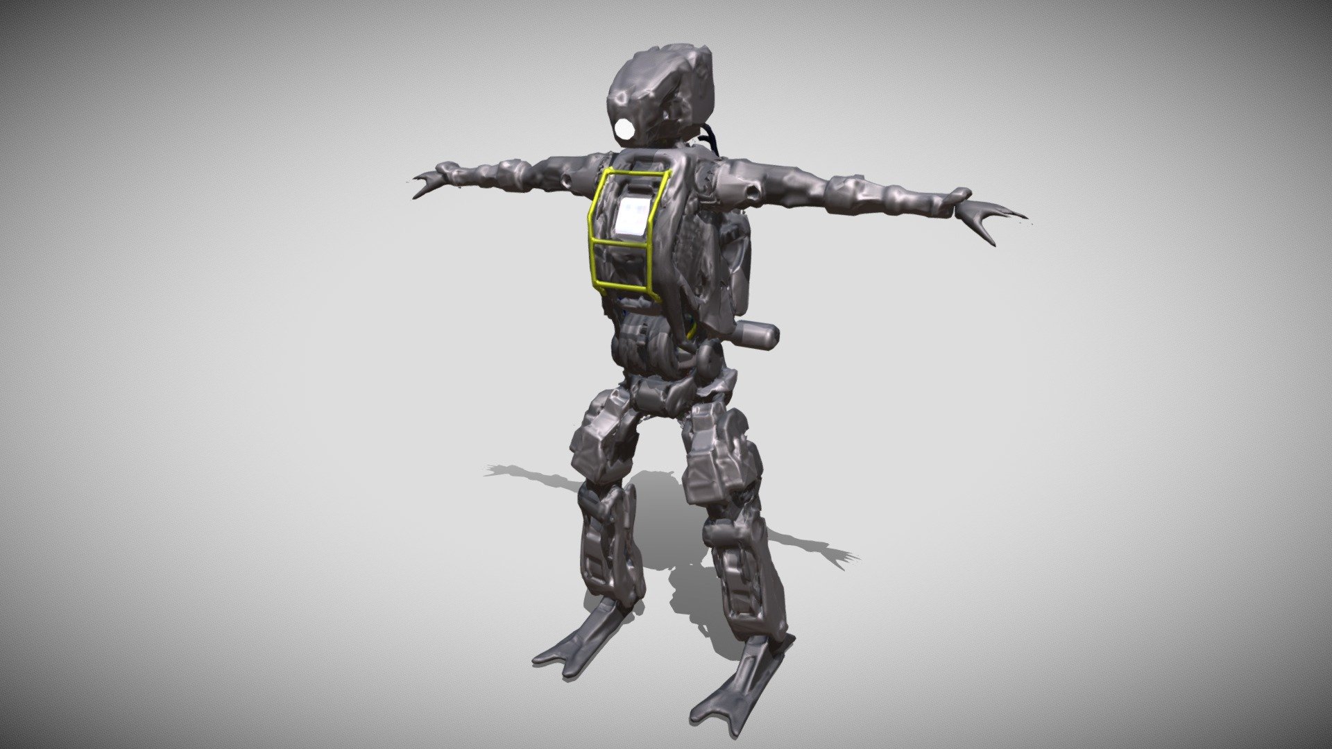 Android Robot - Download Free 3D model by Albin PREVOST - Ganakel ...