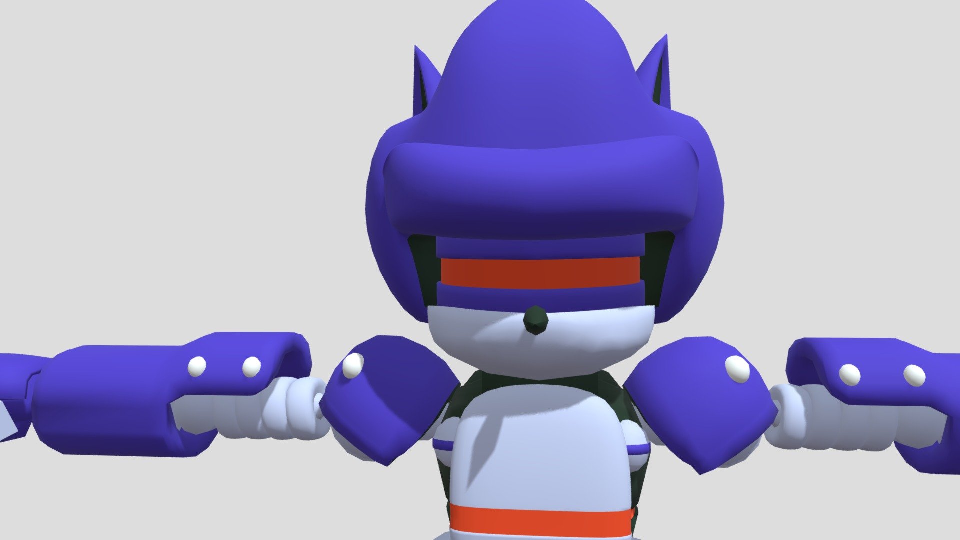 Mecha Sonic - Download Free 3D model by theamazingdonovan207 [b55be61 ...