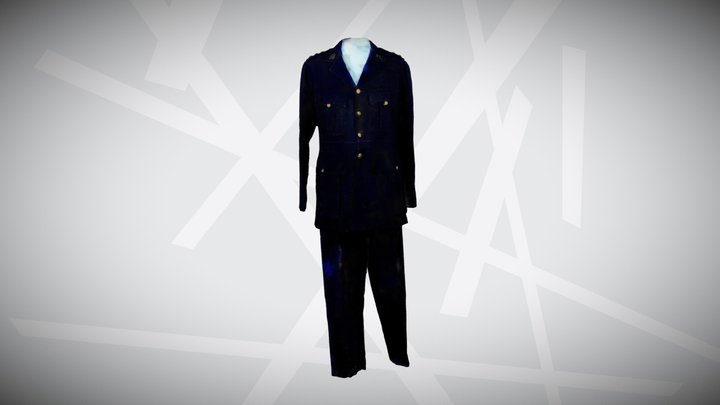 Royal Army Chaplains' Dept. Tunic & Pants 3D Model