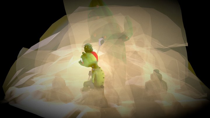 Desert guardian 3D Model