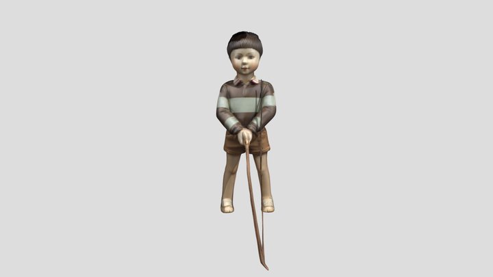 jump rope Doll (ai made lol) 3D Model