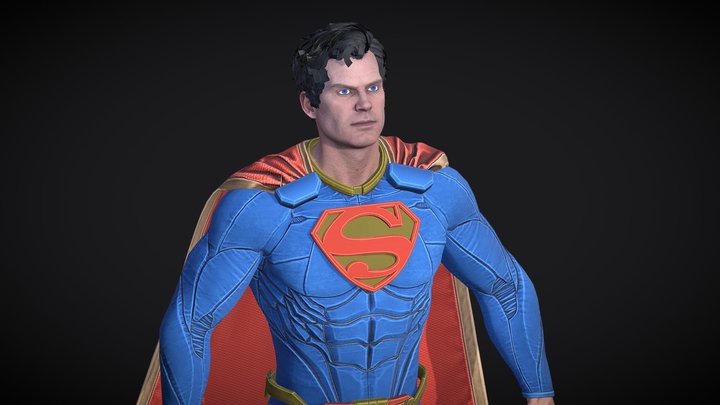 DC Comics - Superman 3D Model