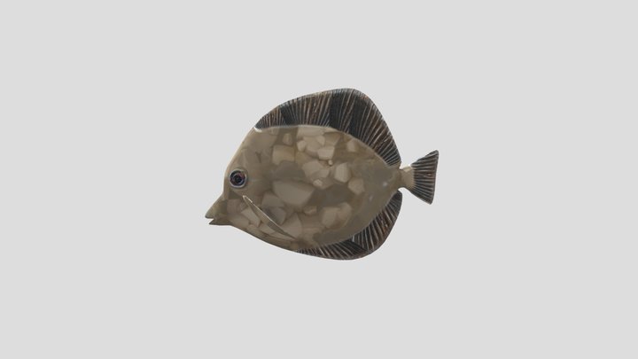 Stone Fish Imposter 3D Model
