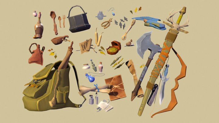 Inventory 3D Model