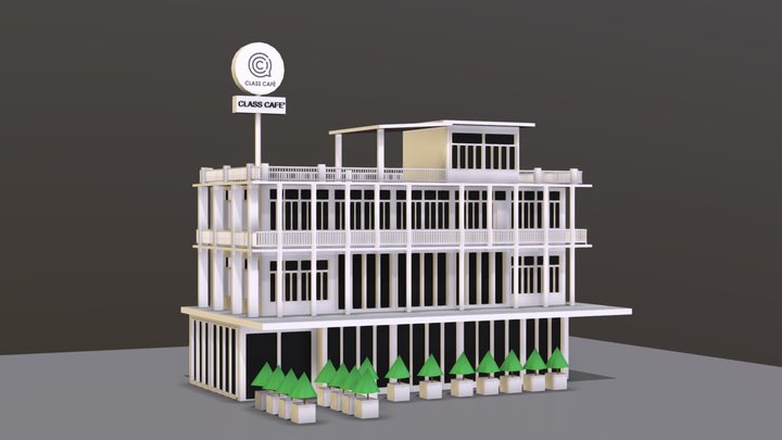 Class Cafe' 3D Model