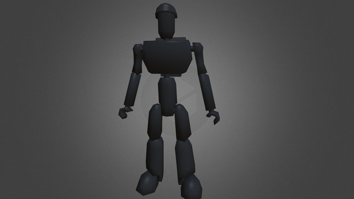 Stikfas Soldier 3D Model