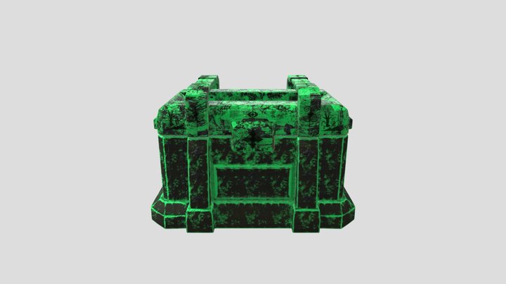 Contenedor verde 3D Model