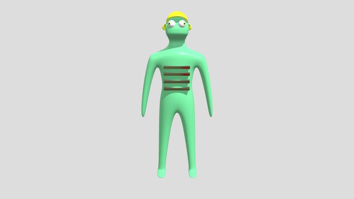 Gaming Charactere 3D Model