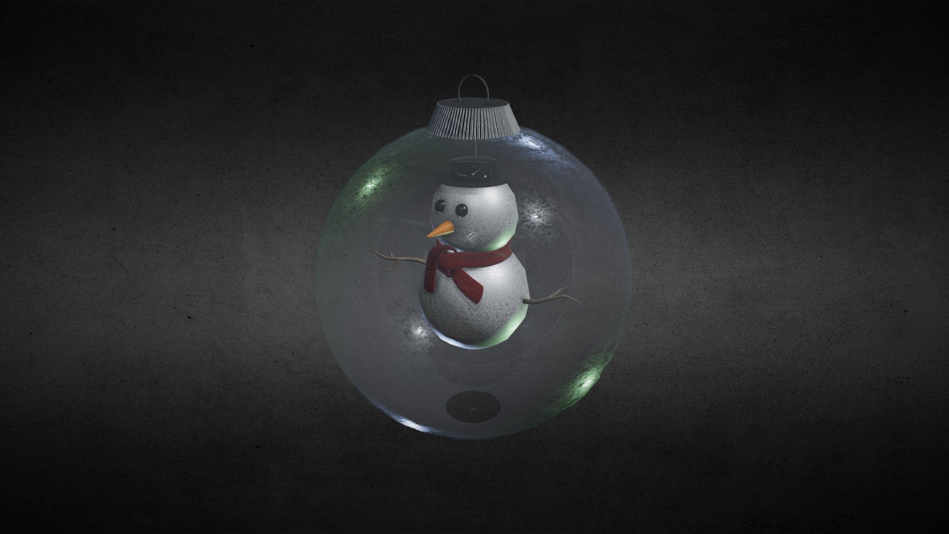 Christmas Snowman Ball