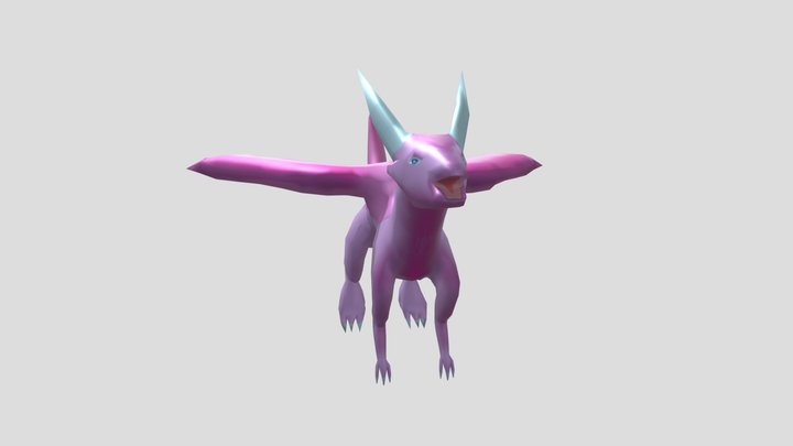 Dragon_Pink 3D Model
