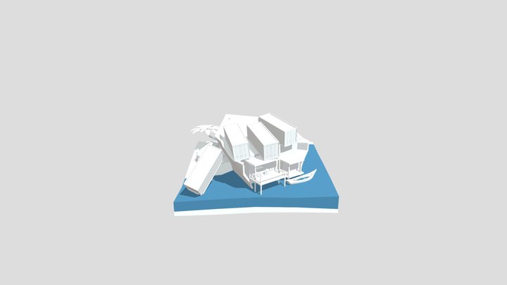 by the ocean - Update chosen Diorama and House 3D Model