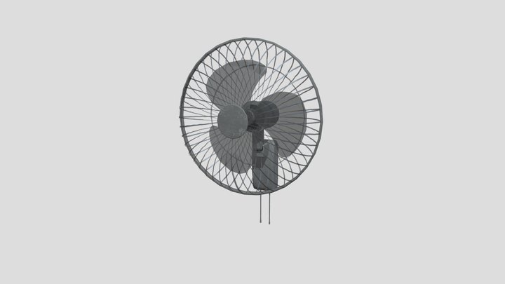 Old Fan 3D Model