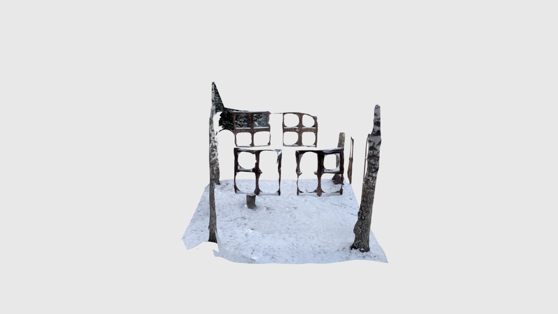 watercolors fun. Dream house Download Free 3D model by PAF [b561e09