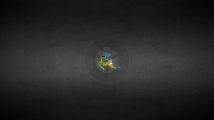 Hurt brushista garten of banban 9 3D Model