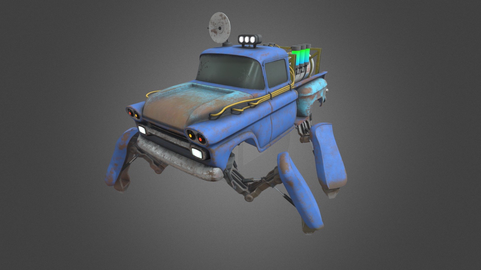 Chevrolet Apache mech - Download Free 3D model by Ivan_WSK (@ivan-wsk ...