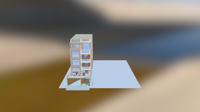 TEACHER-HOUSE 3D Model