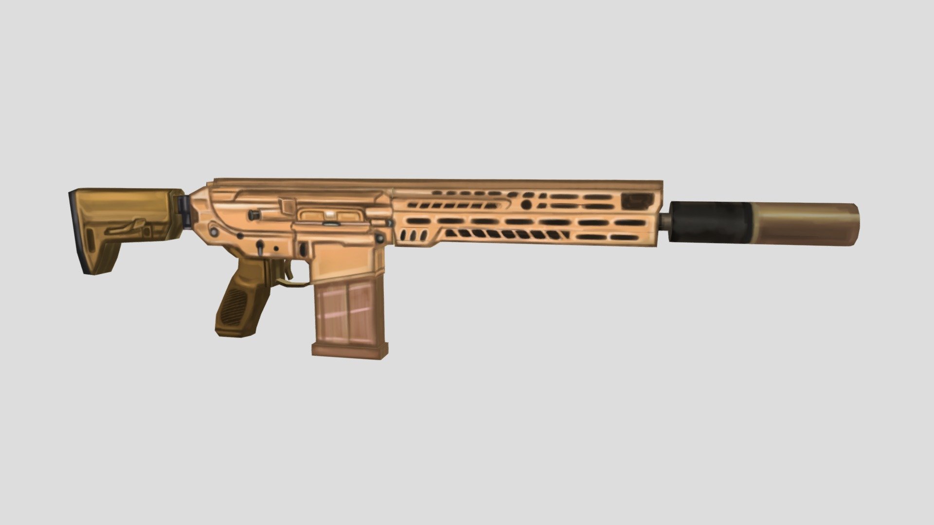 SIG MCX Spear 6.8 - 3D model by BRITA74 [b563823] - Sketchfab